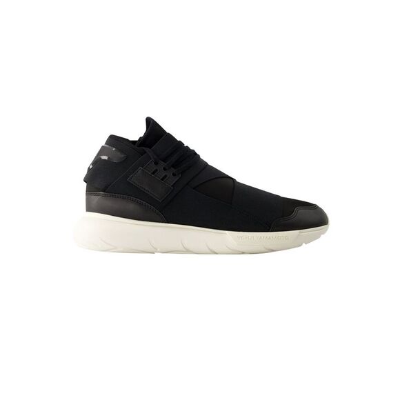 Qasa Sneakers - Y-3 - Leather - Black